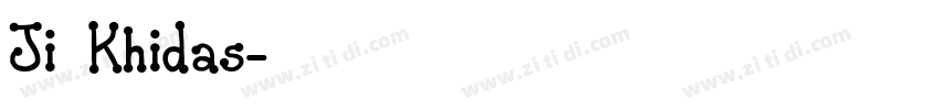 Ji Khidas字体转换